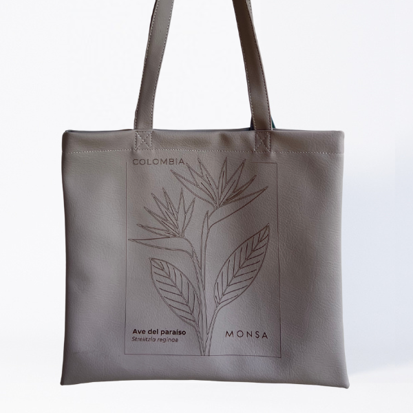 Tote Bag Heliconia Beige