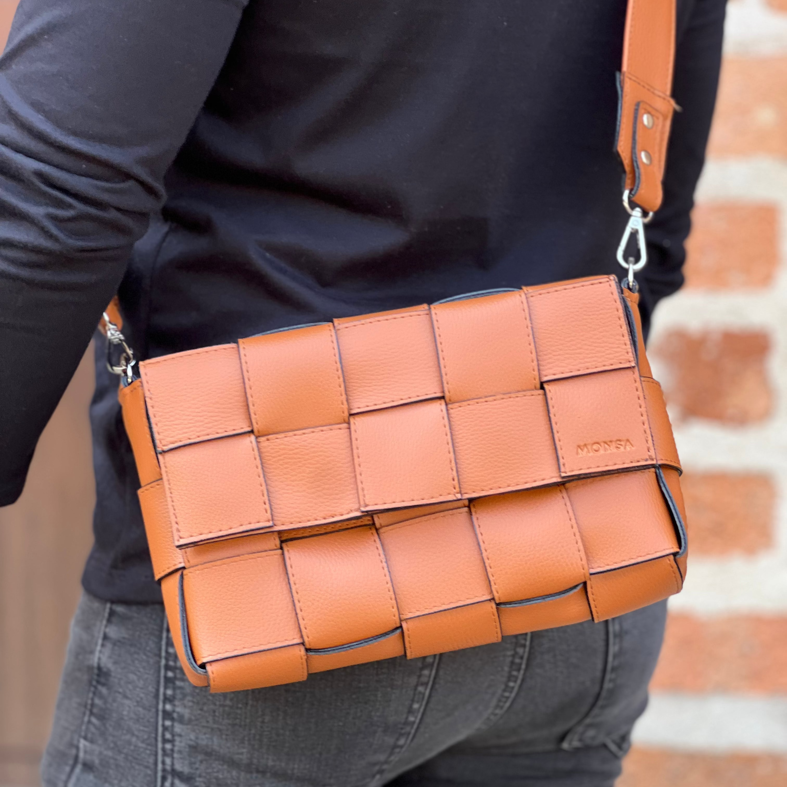 Bolso Madrid Grande Camel