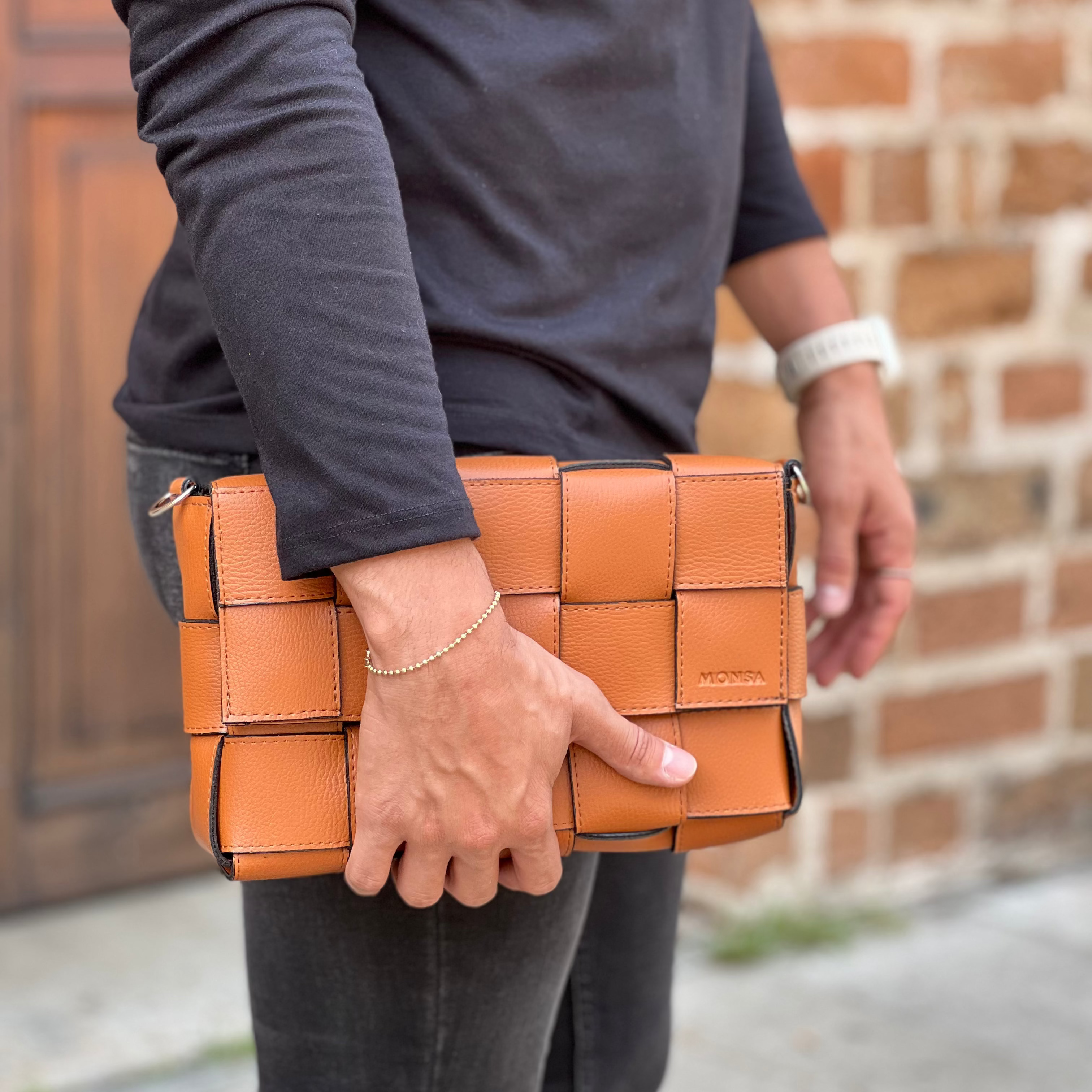 Bolso Madrid Grande Camel