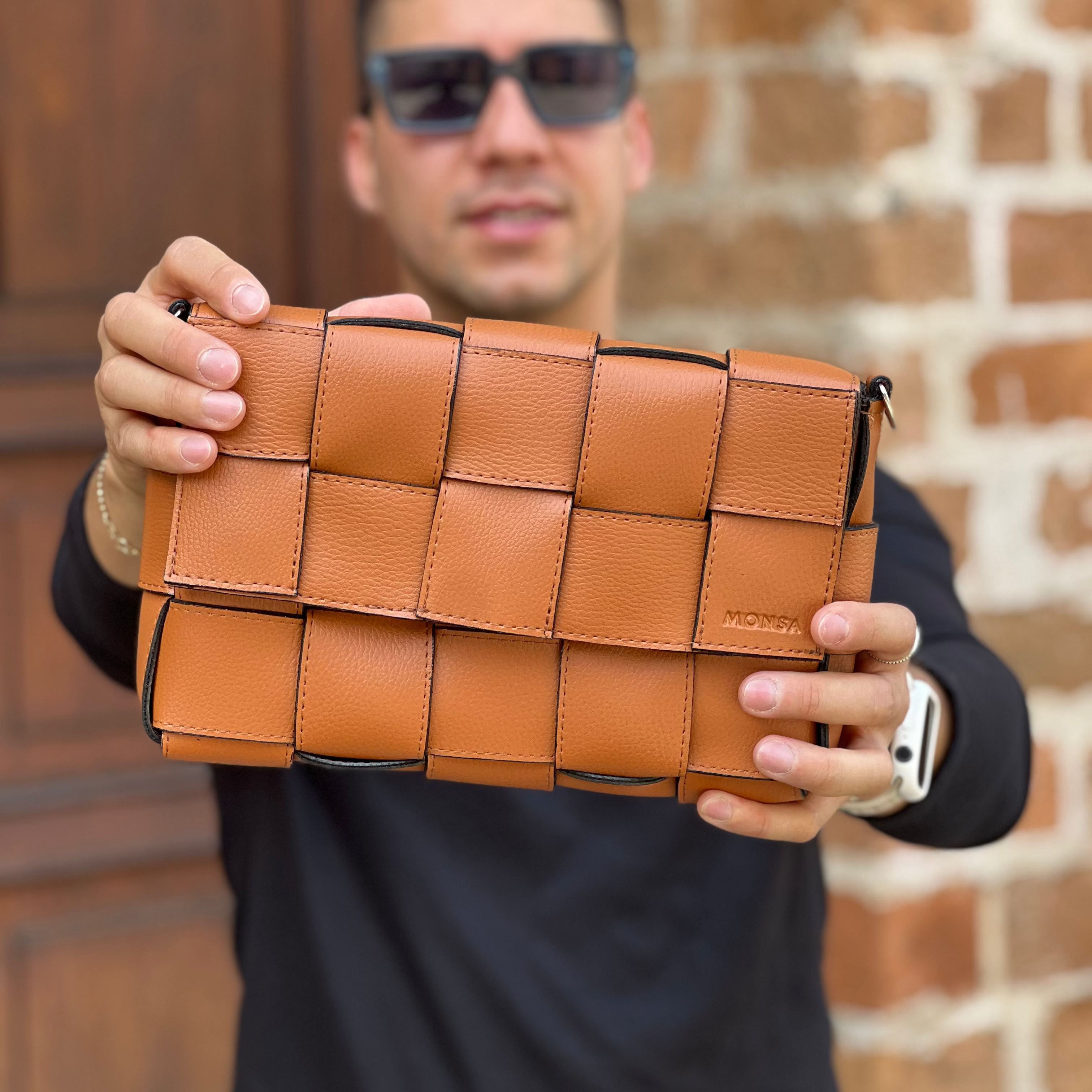 Bolso Madrid Grande Camel