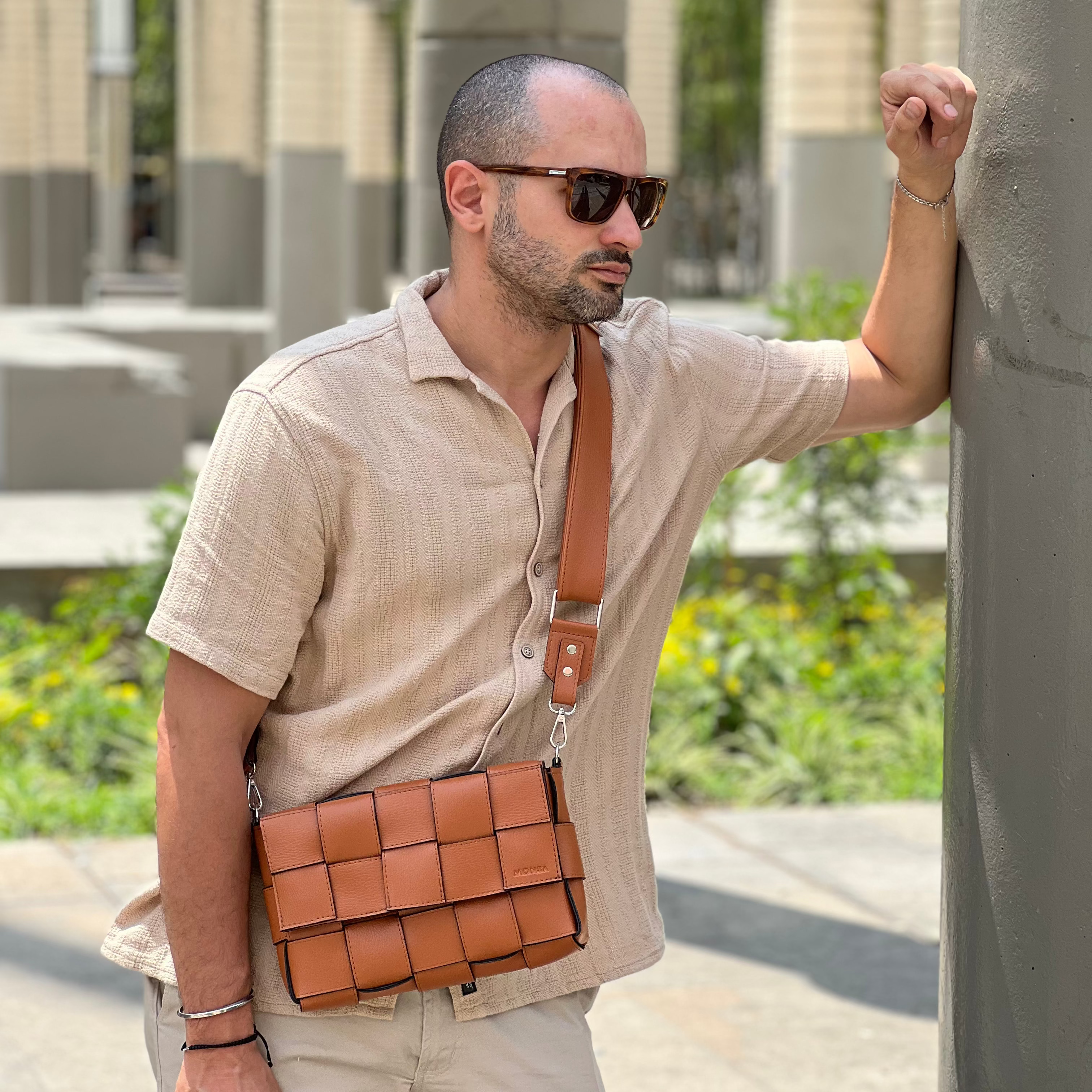 Bolso Madrid Grande Camel