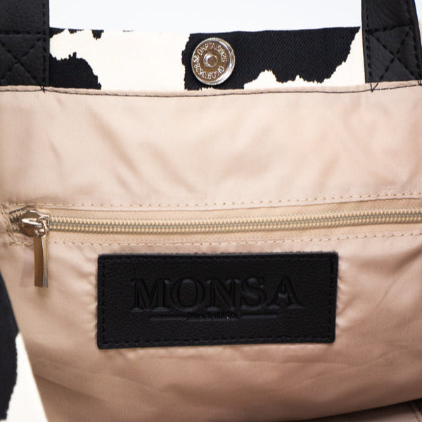 Tote Bag Cow Negro