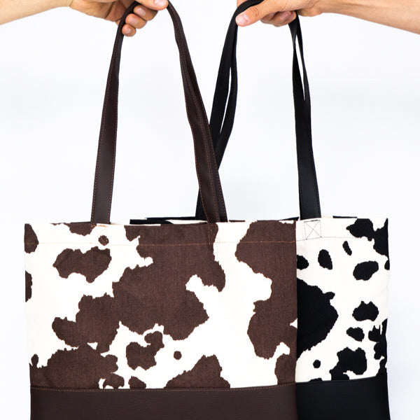 Tote Bag Cow Negro